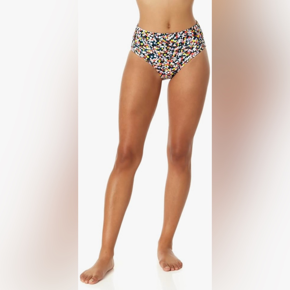 NWT Anne Cole tummy control mid rise bottom sz XS